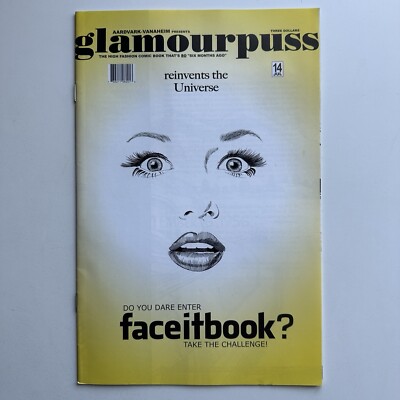 Aardvark-Vanaheim Comics Glamourpuss #14 VF Dave Sim Face Lips Mouth 2010