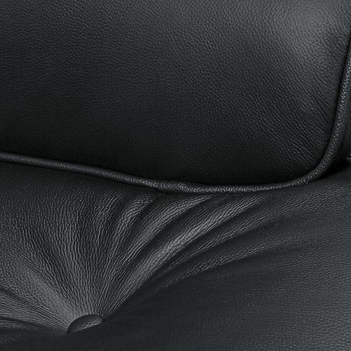 Premium EAMS Lounge Chair and Ottoman Genuine Leather Armchair with Footstool - Picture 23 of 56