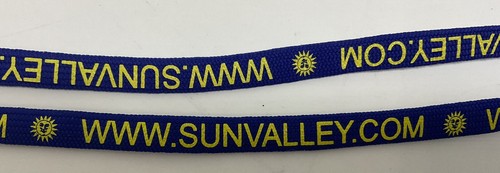 Sun Valley wwwsunvalleycom Logo 18" Blue Lanyard RecycledFashionShop - Picture 10 of 10