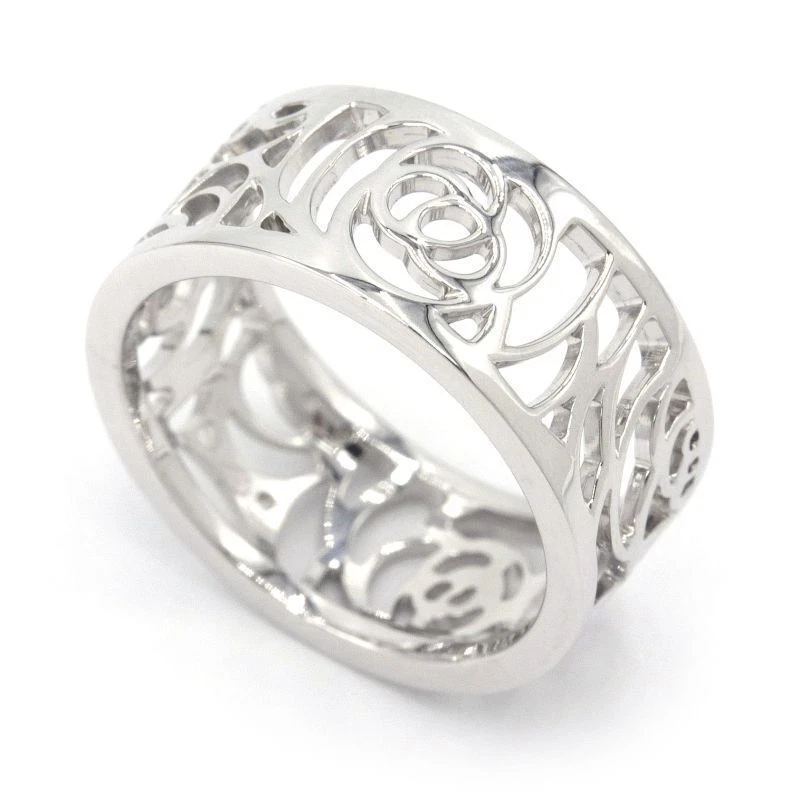 Chanel white gold sale ring
