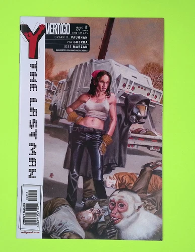 Y The Last Man #2 2002 Vertigo 8.0 Comic Book A87-33