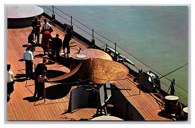 Propeller USS North Carolina Memorial Wilmington NC UNP Chrome Postcard T22