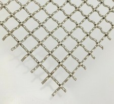 Wellengitter Edelstahl MW10x10 Gitter V2A 2mm Zuschnitt Drahtgitter auf Maß Neu