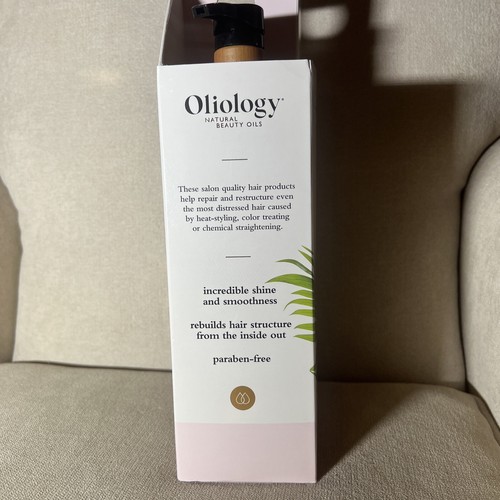 Oliology Nutrient-Rich Coconut Oil Hydrating Shampoo & Conditioner 32oz Duo Pack - Bild 4 von 9