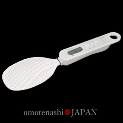 Dretec Japan Rice scoop with calorie counter Digital Scale 1g-300g PS-033WT
