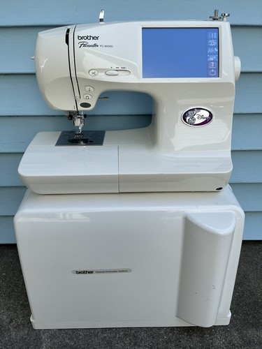 Brother Pacesetter Pc 8500 Embroidery Sewing Machine Disney Mickey Case Ebay