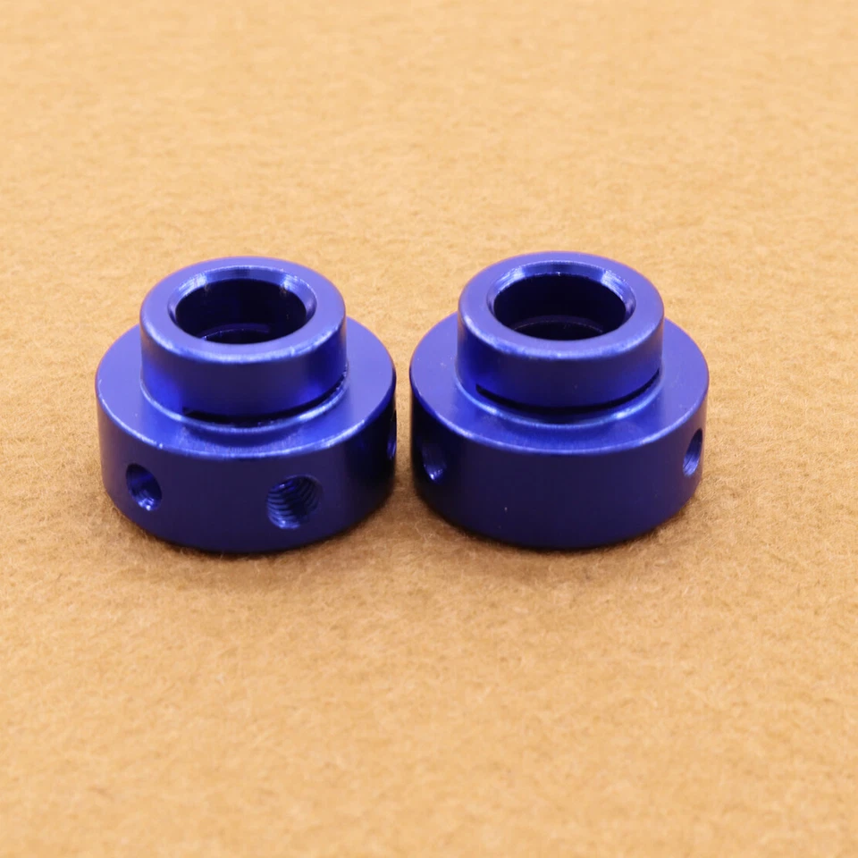 Manivela enrolladores de ventana de puerta manual interior de auto manivela aluminio azul universal Foto 3 de 4