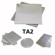 TA2 Pure Titanium Plate Sheet Thickness 0.5mm - 30mm Square Panel 100mm/200mm