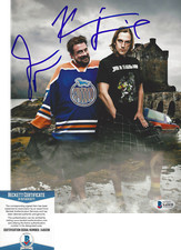 KEVIN SMITH & JASON MEWES SIGNED 'JAY & SILENT BOB' 8x10 PHOTO D BECKETT COA BAS