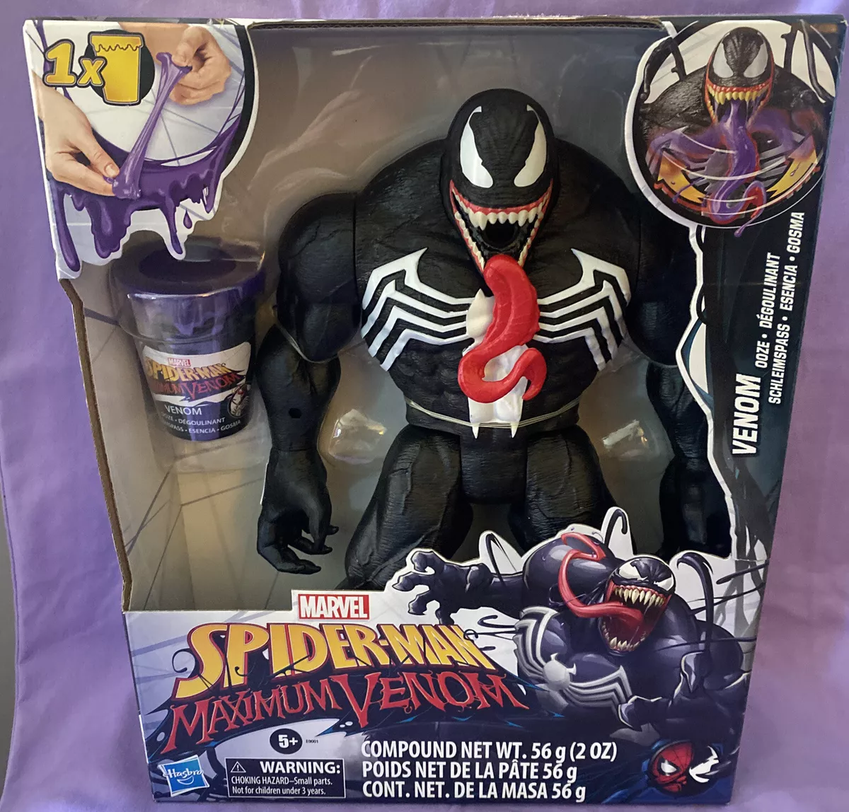 Marvel Spiderman: Maximum Venom Spiderman Kids Toy Action Figure