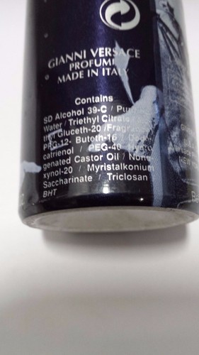 Versus Deodorant Spray By Gianni Versace For Men 150 ML Without Box - Picture 3 of 3