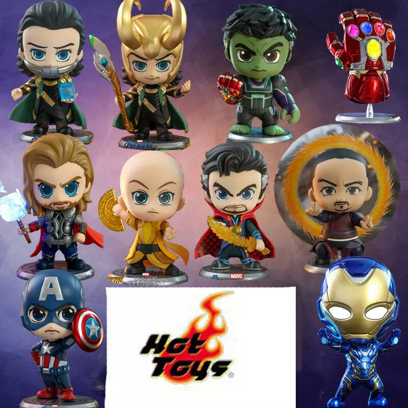 Hot Toys Cosbaby Avengers Endgame Bobble Head Dolls Marvel Super