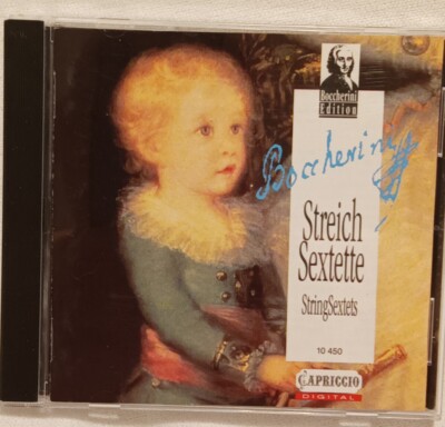 Boccherini: String Sextets [1,3,4,6] CD Like New /65''/ 1992 DDD Capriccio 10 450