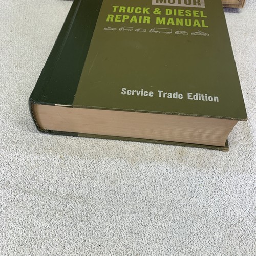 Motor's Truck Diesel Repair Manual 30th Edition 1st Printing 1977 Service trade - Foto 2 di 23