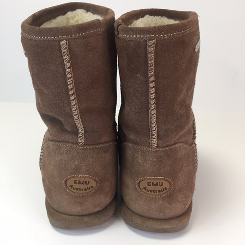 Emu Australia Brumby Lo Suede Boots Sz Y4 Or Women’s 5.5. - Picture 4 of 8
