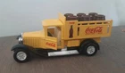 VTG Coca-Cola Delivery Truck with Barrels Replica SS 4625-30 Yellow 4 1/2"
