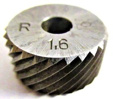 Rändelrad Rändelformen Rändel Rändelwerkzeug Fräsrändel R 1,6 20 x 10 x 6 mm NEU