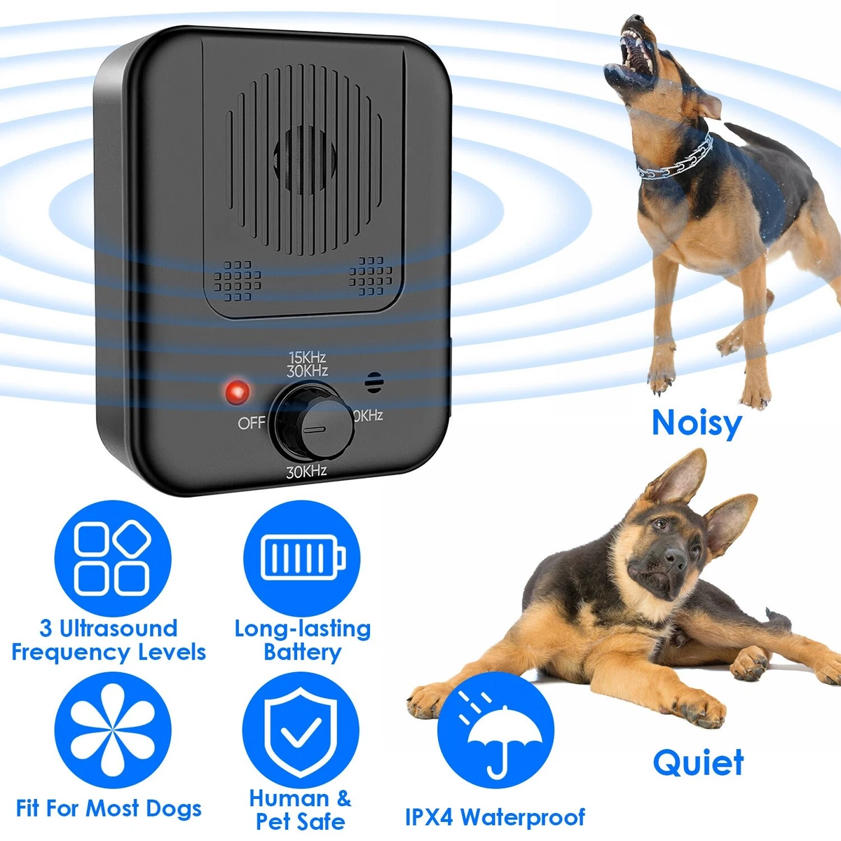 Sonic anti hotsell bark device