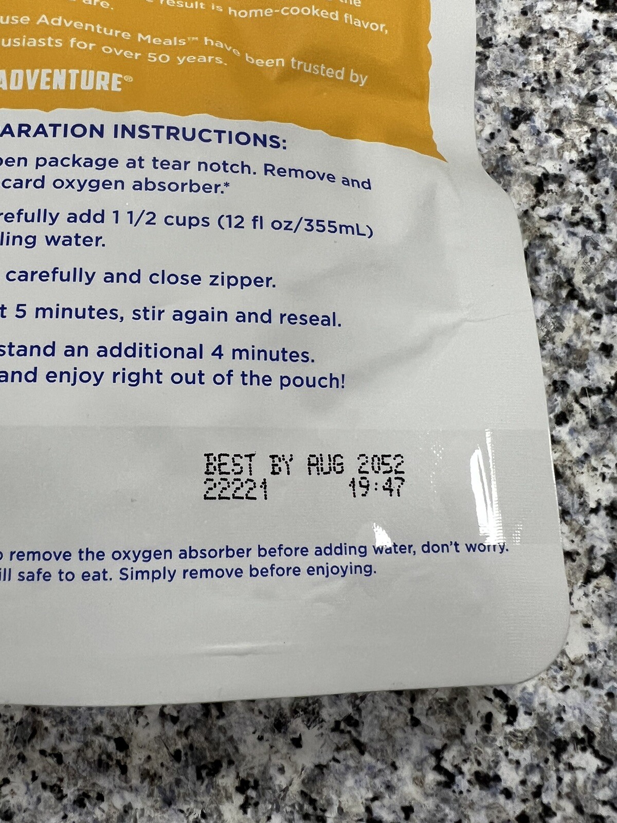 4 Biscuit & Gravy Mountain House Freeze Dried Food Pouches 41133554534 eBay