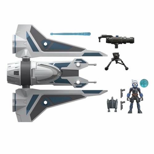 STAR WARS MISIÓN FLOTA CLASE STELLER 2,5 PULGADAS BO-KATAN Y GUANTEETE STARFIGHTER - Imagen 2 de 10
