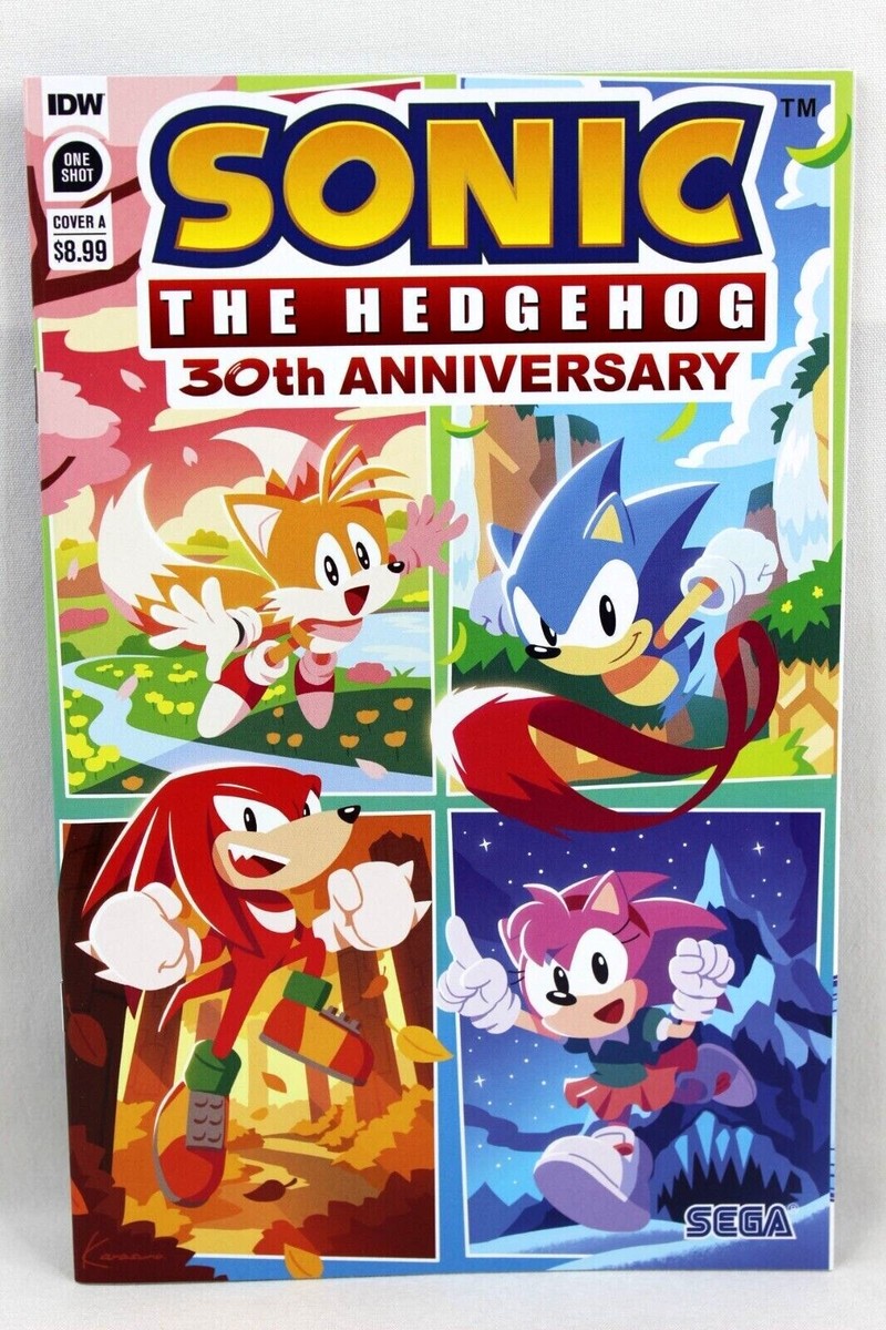 Sonic the Hedgehog 30th Anniversary #1 Yui Karasuno Variant IDW