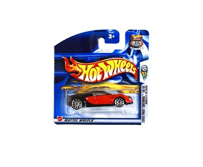 Hot Wheels 2003 Bugatti Veyron Very Rare Short Blister Factory Sealed