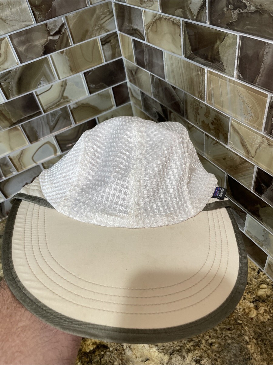 VTG Patagonia Hat Men's M Mesh Fly Fishing 52118 Ear Flap