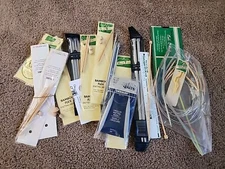 Lot Of Clover Circular Bamboo Flex Susan Bates Knitting Needles Silkon