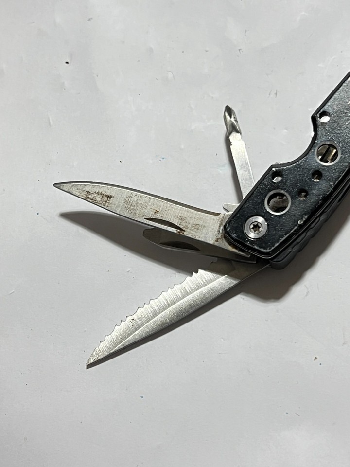 Lot of 2 Snap on Multi tool Pocket Knife eBay