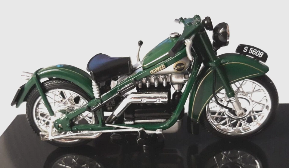 Nimbus Luxus - 1937 grün - Motorrad Modell - 1:24 Atlas - Bild 3 von 4