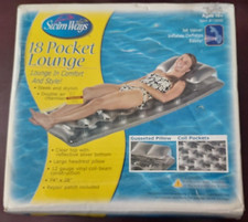 SwimWays 18-Pocket Suntanner Lounge 74"x28" item 13900 Brand New Sealed