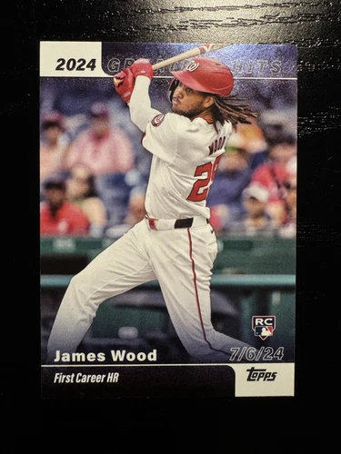 2025 Topps James Wood Base (Raw)