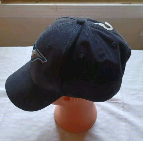 Schwarze Baseballkappe blau Jays verstellbarer Haken und Schlaufenriemen hinten - Bild 4 von 9