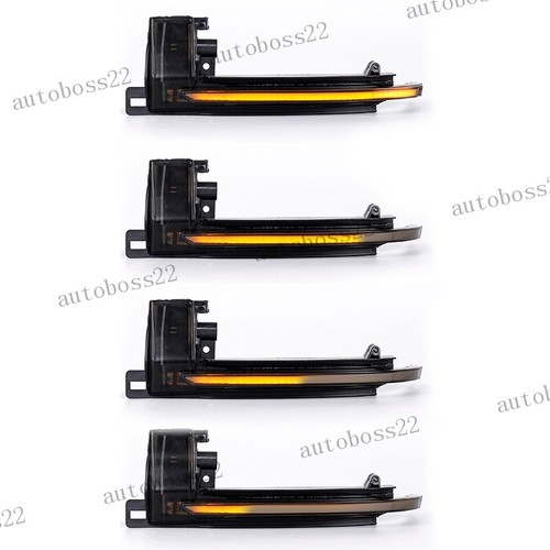 For Audi A3 S3 A4 S4 A5 S5 B8 Q3 Dynamic Blinker Mirror Light LED Turn Signal 2* - Picture 3 of 11