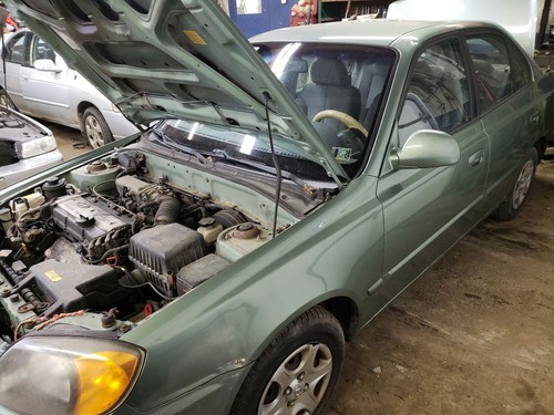 Audio Equipment Radio DOHC Canada Market Hatchback Fits 03-06 ACCENT 1162447 - Picture 6 of 7