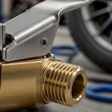 Schnellspannfutter Hebelklemme Reifenluftd&uuml;se Gewindeanschluss