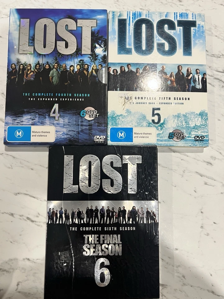 Lost Dvd Complete Season 4 ,5 Region 4, Season 6 Region 1 - Image 3 of 4