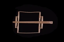 CTS Wagon Extension Hitch 2 horse hitch plastic toy soldier Marx playset