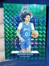 2023-24 Panini Mosaic - NBA Debut Anthony Black #263 Green Mosaic Prizm (RC)