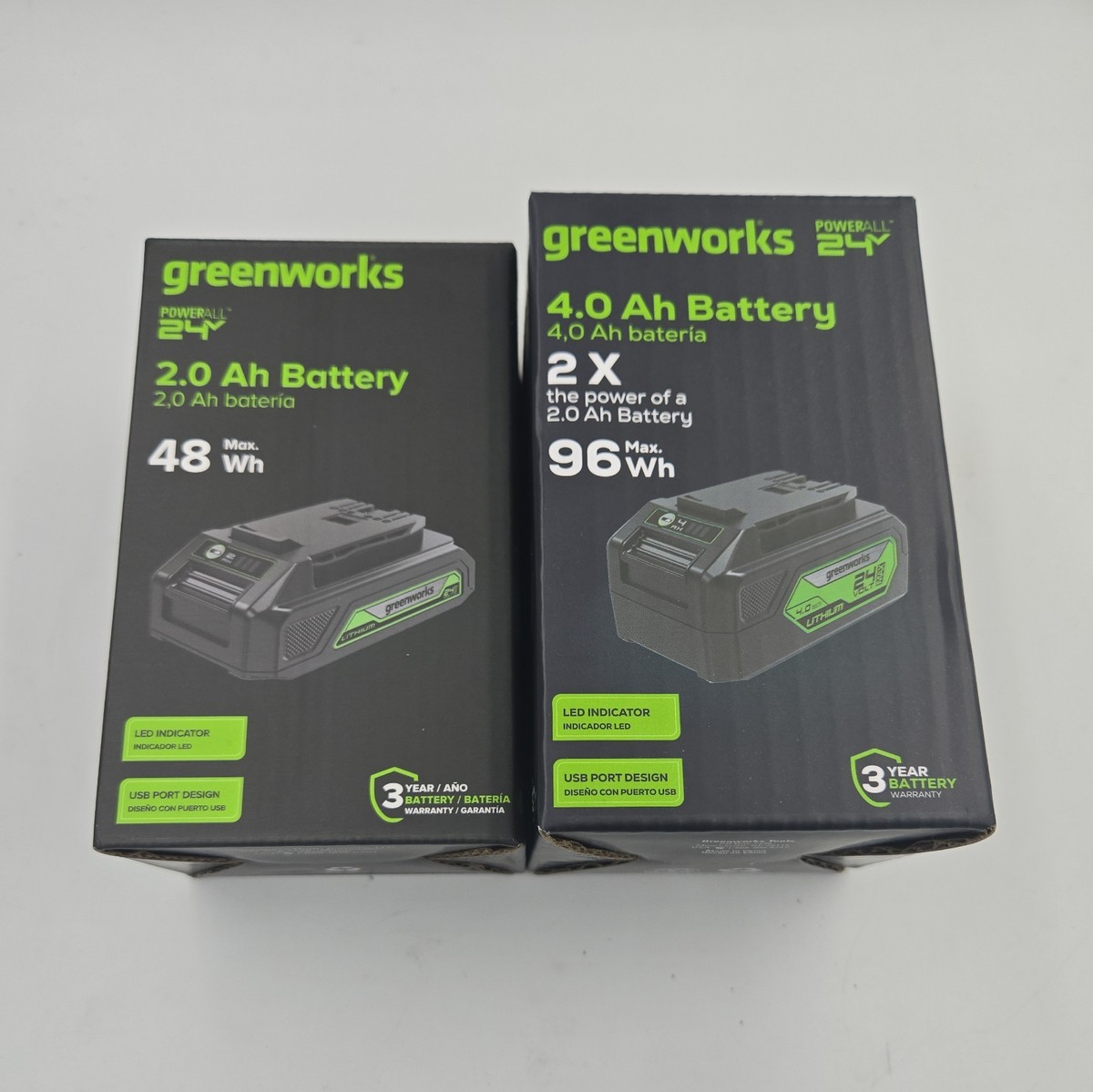 Brand new! Greenworks 24V USB Battery BAG709 ah