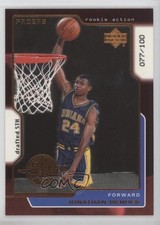 1999-00 Upper Deck Rookie Action UD Exclusives 77/100 Jonathan Bender #320 3y4