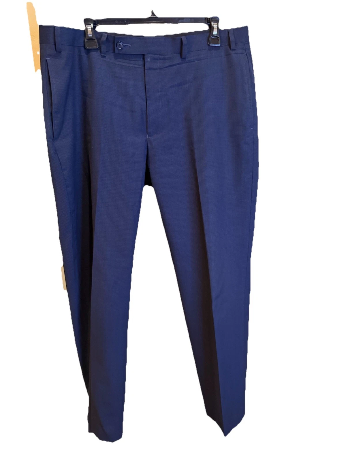 Michael Kors Navy Blue Pants w/Black plaid lines. Very Lightweight 36X32L