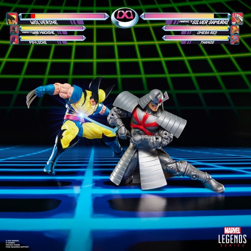 Marvel Legends Gamerverse Wolverine vs Marvel's Silver Samurai 2 Pack - Bild 4 von 13