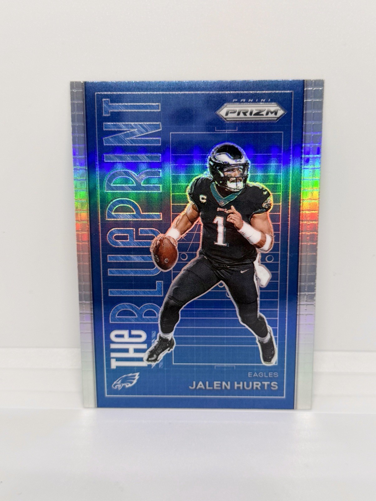 2023 Prizm JALEN HURTS The Blueprint Silver Case Hit Philadelphia Eagles #BP-07