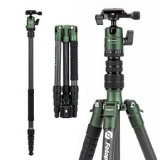 Fotopro 60" Carbon Fiber Camera Travel Tripod, 2lbs Super Lightweight Compact Tr