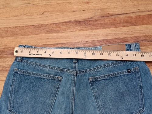 Lucky Brand Blue Denim Skirt 8/29 Old Favorite Nini Regular Fit - Picture 4 of 10