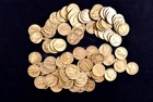 2 Rolls (100 Coins) –  Mercury Dimes – 90% Silver – $10 Face Value