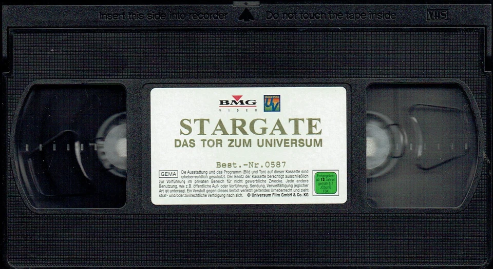 (VHS) Videokassette - Stargate - James Spader, Kurt Russell, Viveca Lindfors - Bild 2 von 2