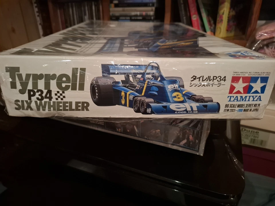 Tyrrell P-34 6 ruedas vintage, precintado Foto 3 de 4