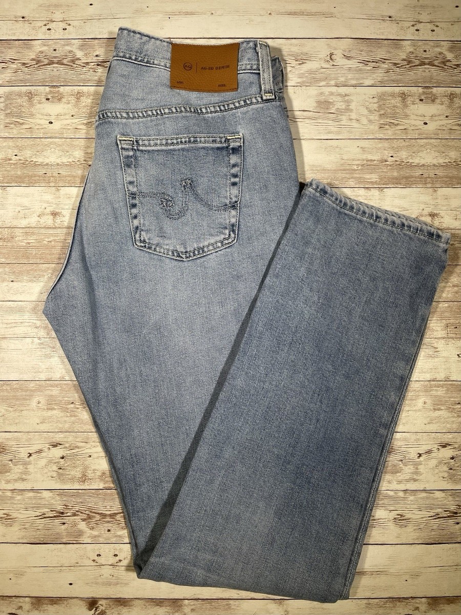 AG Adriano Goldschmied Mens Everett Slim Straight Jeans Faded Size